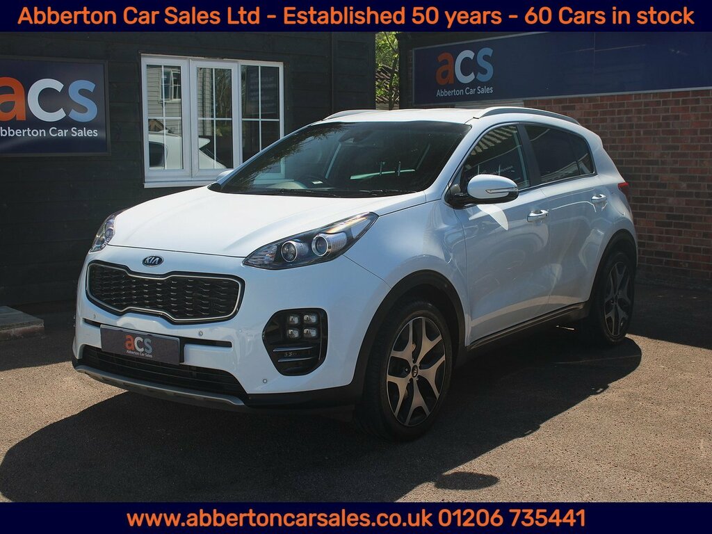 Kia Sportage Crdi Gt-line White