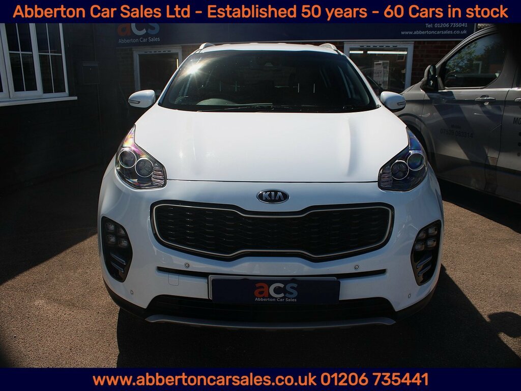 Kia Sportage Crdi Gt-line FP18WEW White #2