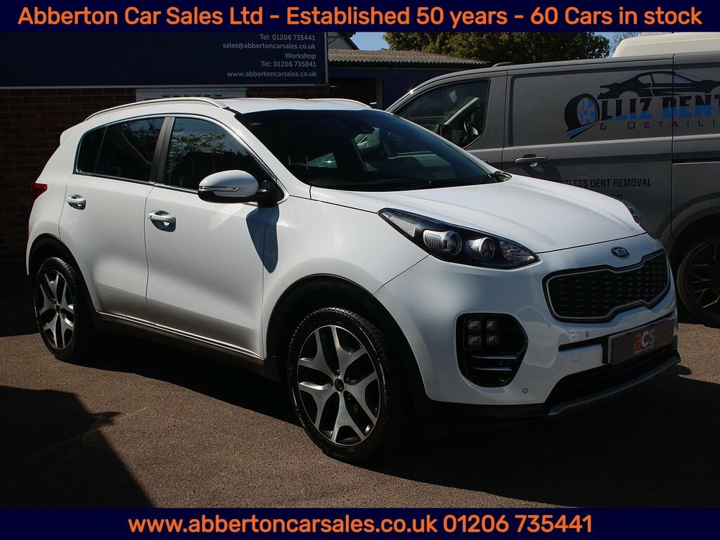 Kia Sportage Crdi Gt-line FP18WEW White #3