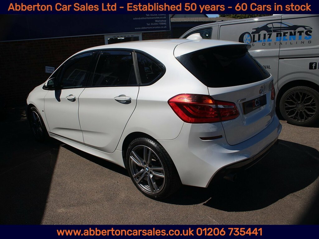 BMW 2 Series Active Tourer 220D M Sport YL67YVX White #6
