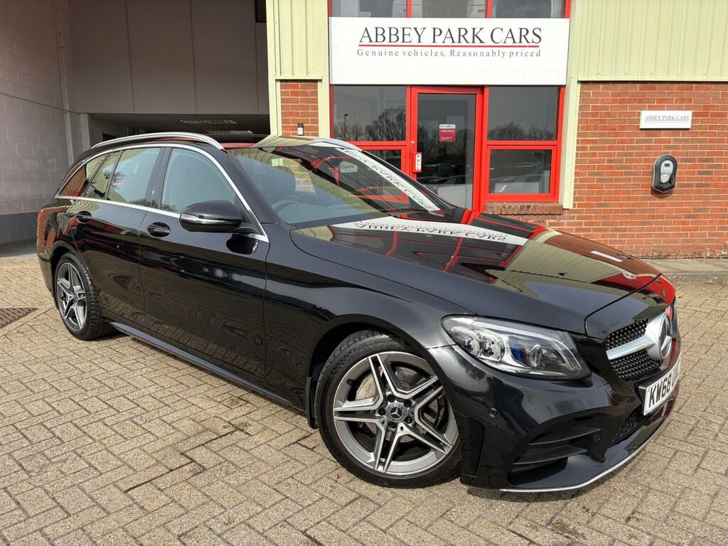 Mercedes-Benz C Class Estate 1.5 C200 Mhev Eq Boost Amg Line Premium G Black