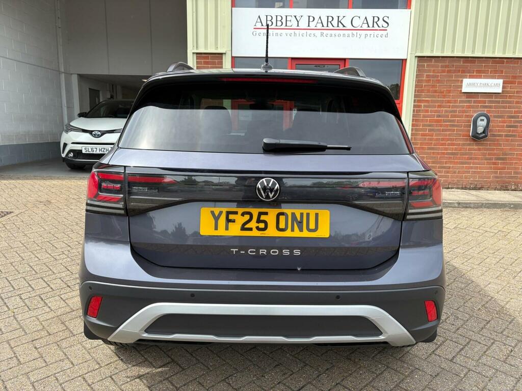 Volkswagen T-Cross Suv 1.0 Tsi Match Dsg Euro 6 Ss 202525 YF25ONU Grey #4