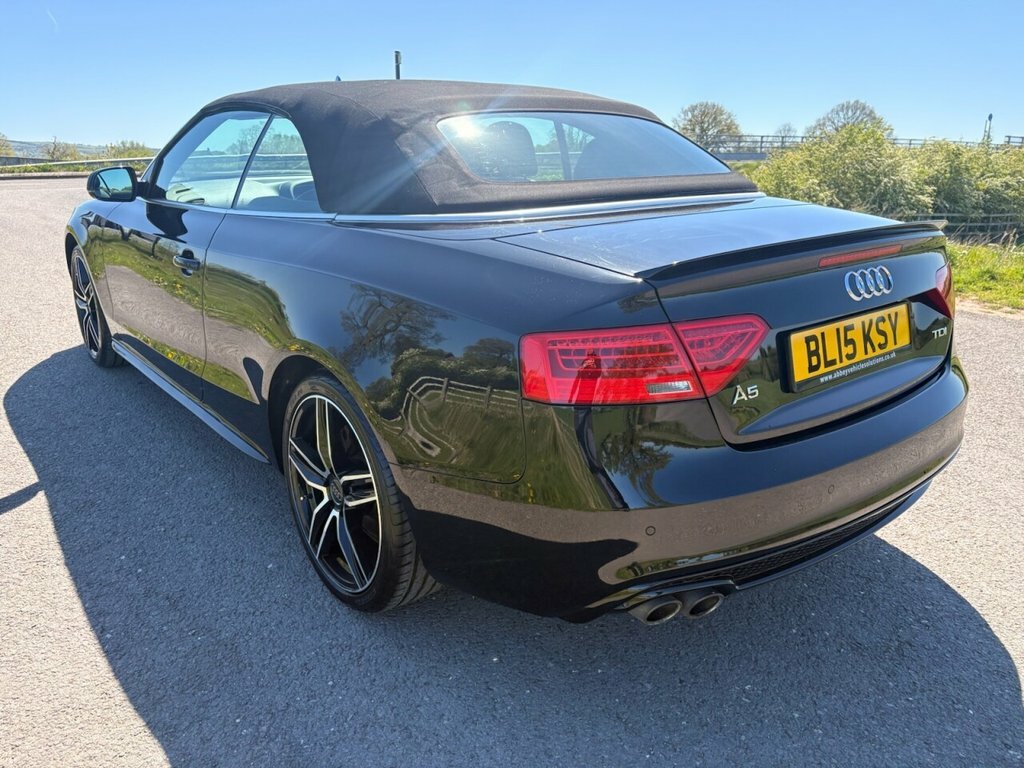 Audi A5 2L S Line Special Edition Plus BL15KSY Black #6