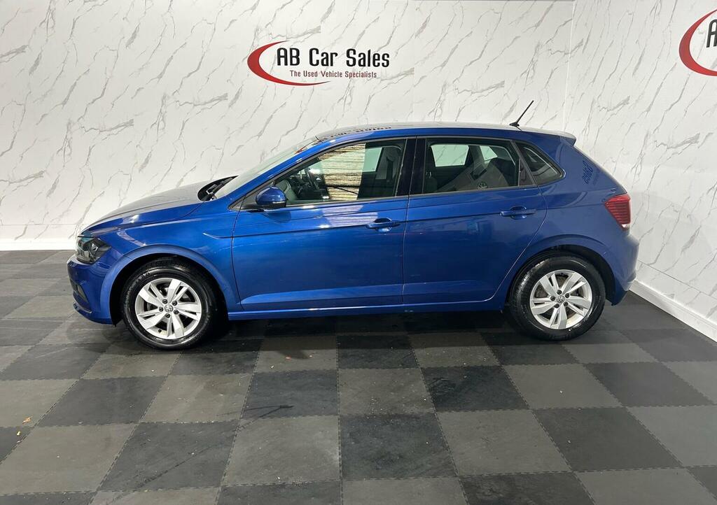 Volkswagen Polo 1.0 Tsi Se Dsg Euro 6 Ss WL18AYU Blue #4