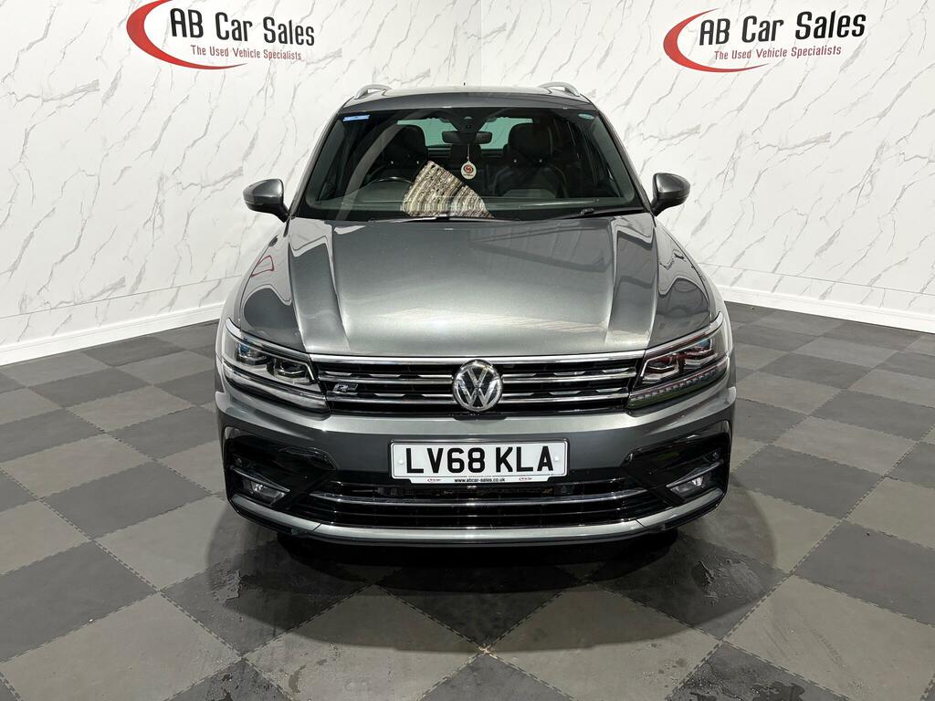 Volkswagen Tiguan 2.0 Tdi R-line Dsg Euro 6 Ss LV68KLA Grey #2