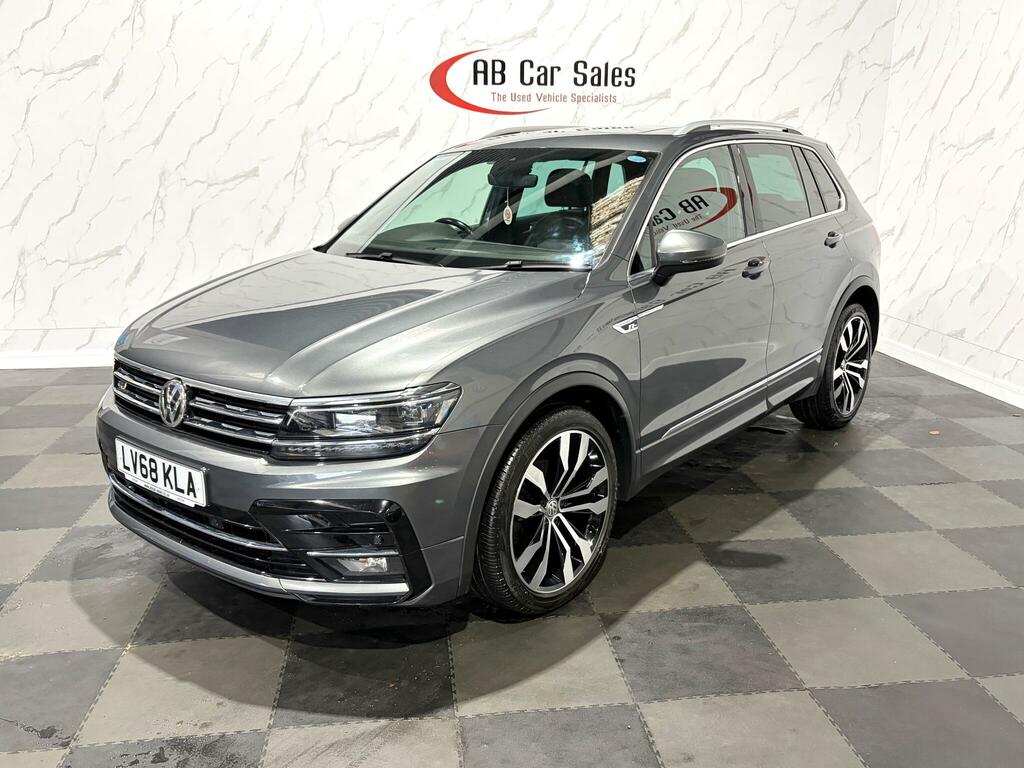 Volkswagen Tiguan 2.0 Tdi R-line Dsg Euro 6 Ss LV68KLA Grey #5