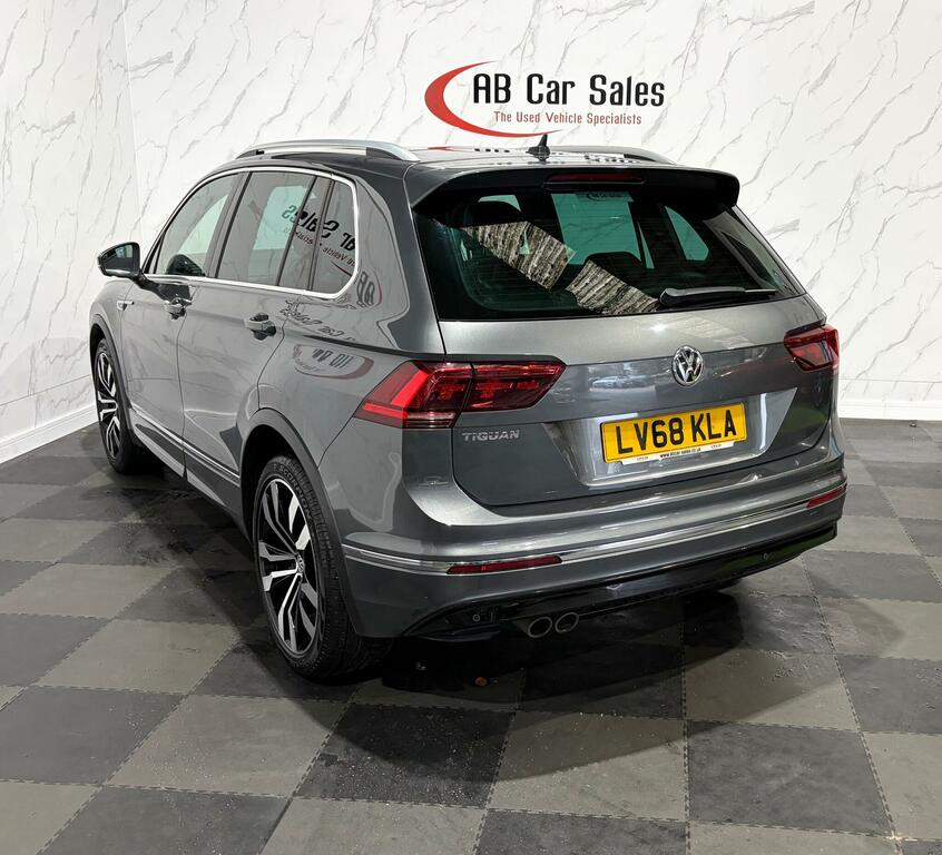 Volkswagen Tiguan 2.0 Tdi R-line Dsg Euro 6 Ss LV68KLA Grey #6