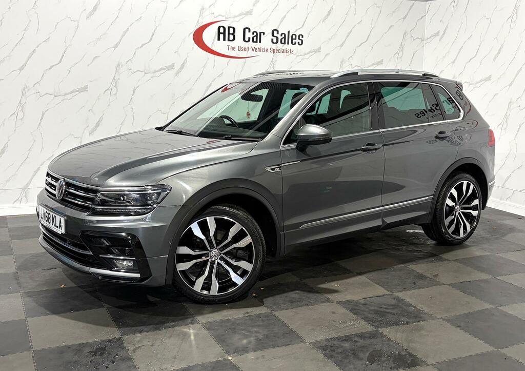Volkswagen Tiguan 2.0 Tdi R-line Dsg Euro 6 Ss Grey