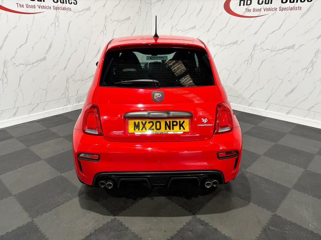 Abarth 595 1.4 T-jet Competizione 70Th Euro 6 MX20NPK Red #3