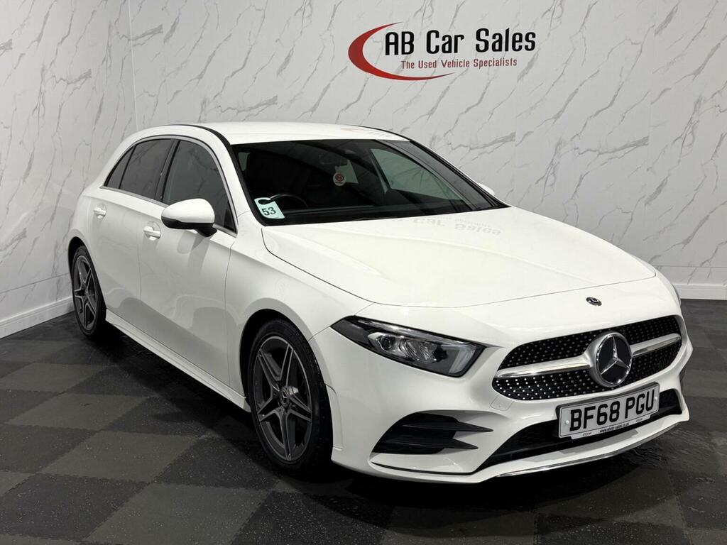 Mercedes-Benz A Class 1.5 A180d Amg Line 7G-dct Euro 6 Ss BF68PGU White #4
