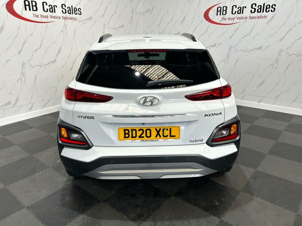 Hyundai Kona 1.6 H-gdi Premium Se Dct Euro 6 Ss BD20XCL White #3