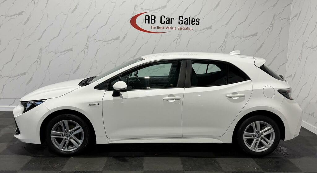 Toyota Corolla 1.8 Vvt-h Icon Tech Cvt Euro 6 Ss KF19JYY White #6