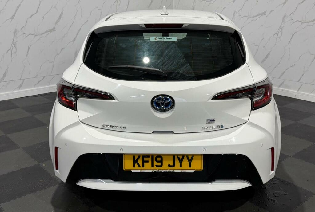 Toyota Corolla 1.8 Vvt-h Icon Tech Cvt Euro 6 Ss KF19JYY White #3