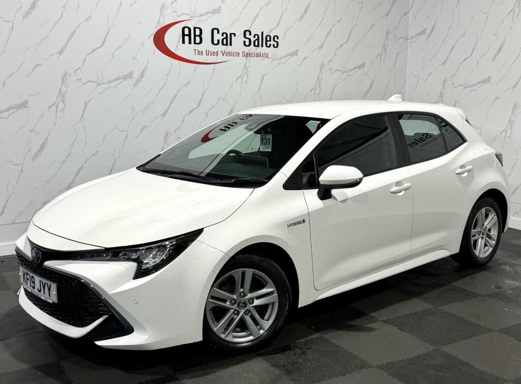 Toyota Corolla 1.8 Vvt-h Icon Tech Cvt Euro 6 Ss White