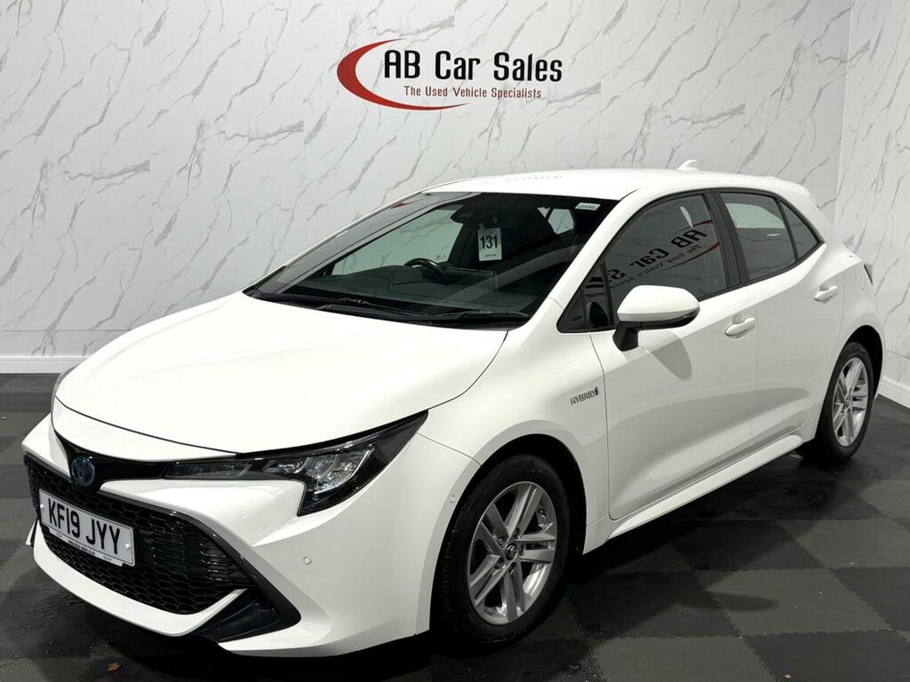 Toyota Corolla 1.8 Vvt-h Icon Tech Cvt Euro 6 Ss KF19JYY White #5