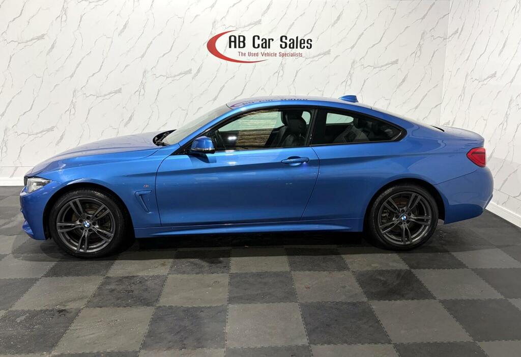 BMW 4 Series Gran Coupe 3.0 430D M Sport Xdrive Euro 6 Ss FX17UMW Blue #4