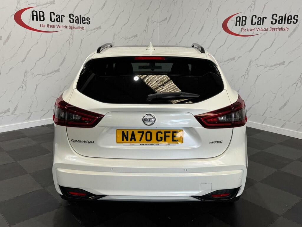 Nissan Qashqai 1.3 Dig-t N-tec Dct Euro 6 Ss White #3