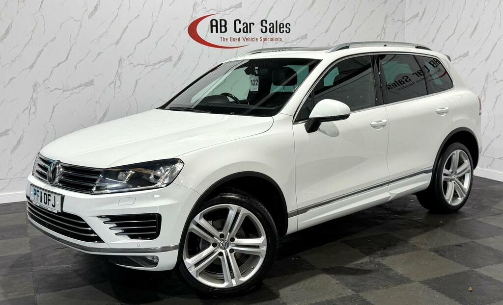 Volkswagen Touareg 3.0 Tdi V6 Bluemotion Tech R-line Plus Tiptronic 4 White