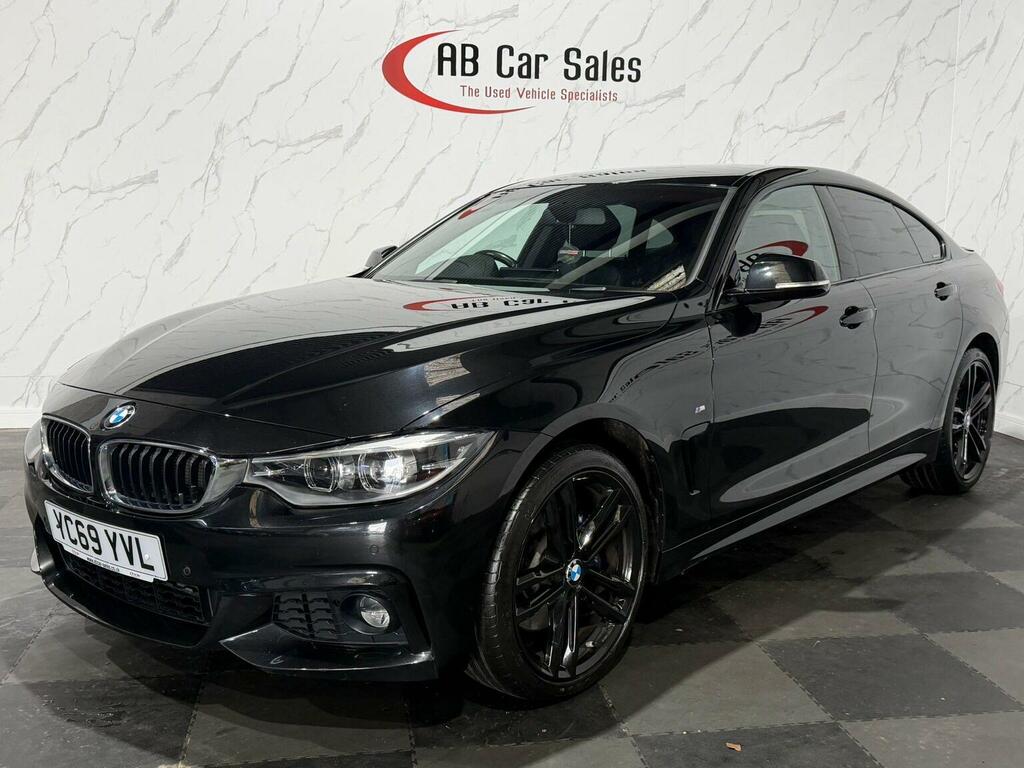 BMW 4 Series Gran Coupe 2.0 420D M Sport Xdrive Euro 6 Ss YC69YVL Black #6