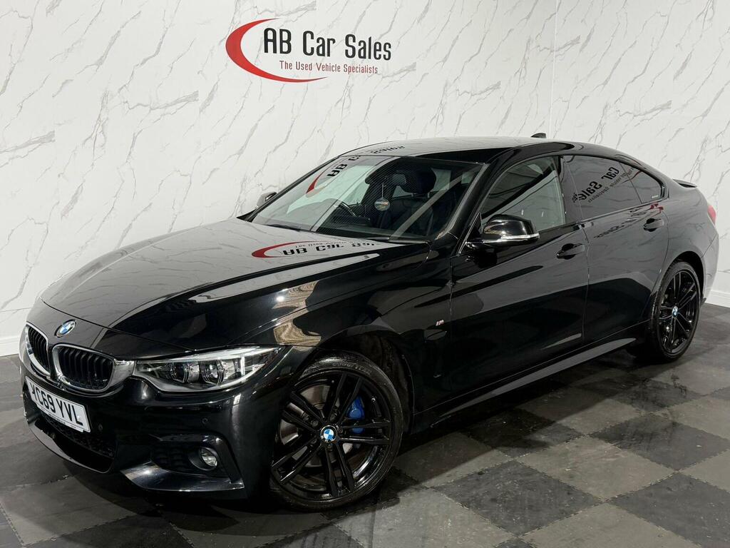 BMW 4 Series Gran Coupe 2.0 420D M Sport Xdrive Euro 6 Ss YC69YVL Black