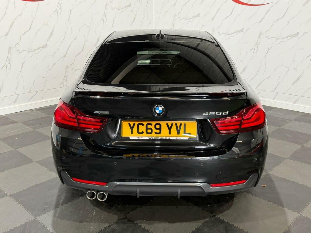 BMW 4 Series Gran Coupe 2.0 420D M Sport Xdrive Euro 6 Ss YC69YVL Black #3