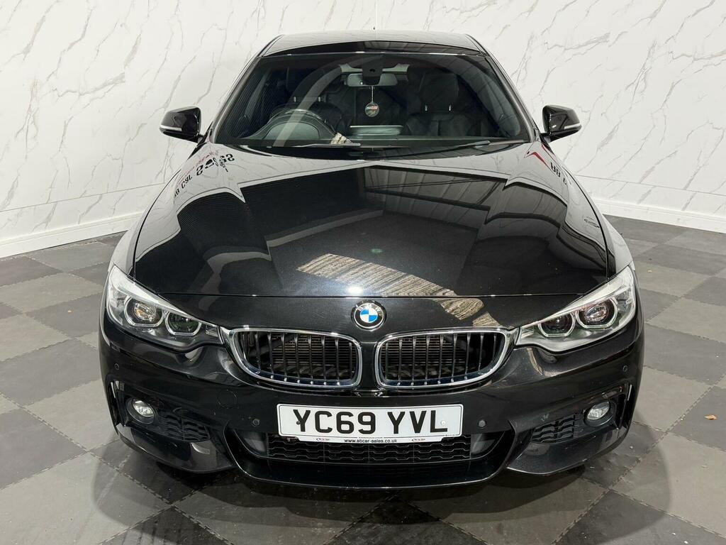 BMW 4 Series Gran Coupe 2.0 420D M Sport Xdrive Euro 6 Ss YC69YVL Black #2