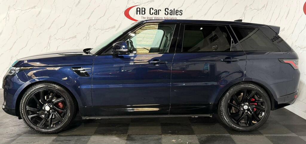 Land Rover Range Rover Sport 3.0 Sd V6 Hse 4Wd Euro 6 Ss FD68KYN Blue #4