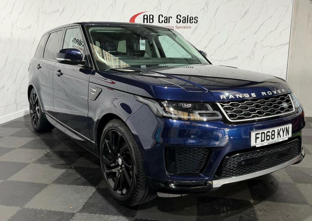 Land Rover Range Rover Sport 3.0 Sd V6 Hse 4Wd Euro 6 Ss FD68KYN Blue #5