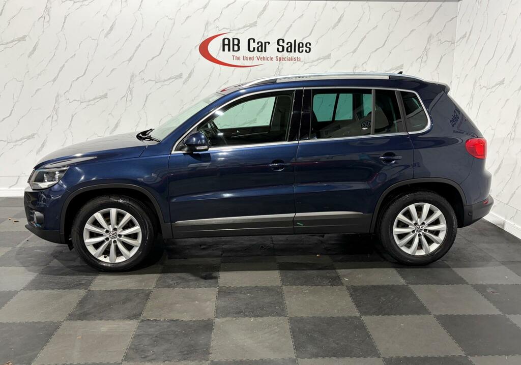 Volkswagen Tiguan 2.0 Tdi Bluemotion Tech Match 2Wd Euro 5 Ss Blue #4