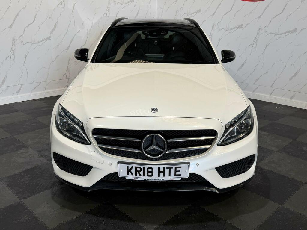 Mercedes-Benz C Class 2.1 C250d Amg Line Premium Plus G-tronic Euro 6 KR18HTE White #2