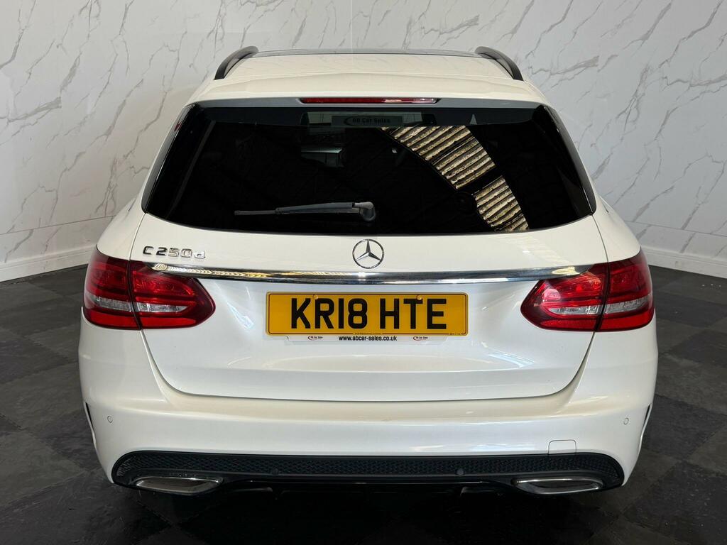 Mercedes-Benz C Class 2.1 C250d Amg Line Premium Plus G-tronic Euro 6 KR18HTE White #3