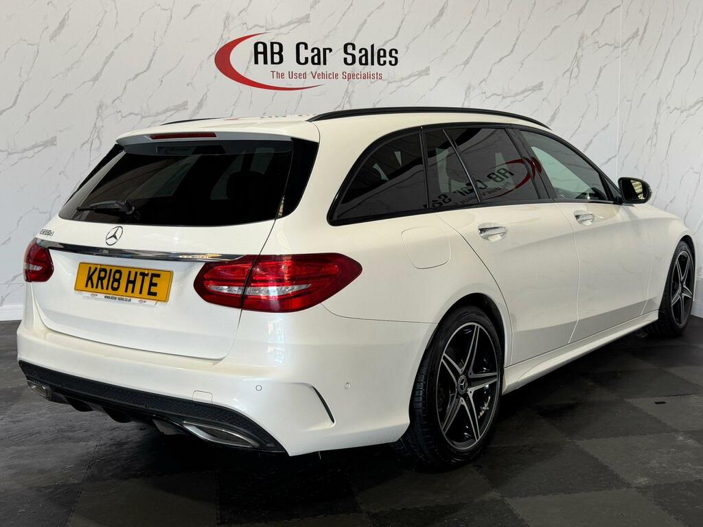 Mercedes-Benz C Class 2.1 C250d Amg Line Premium Plus G-tronic Euro 6 KR18HTE White #6
