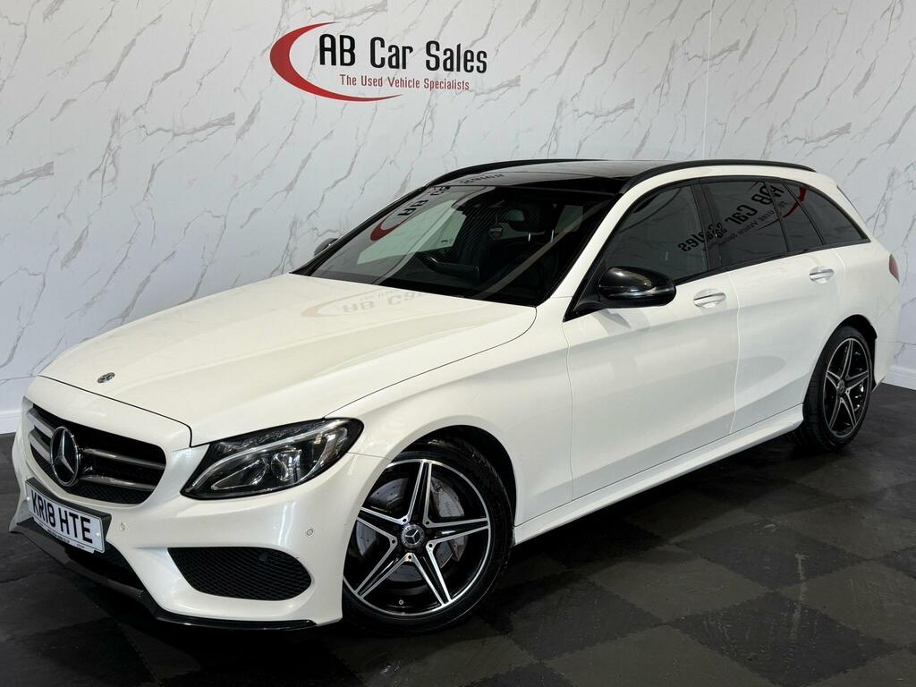 Mercedes-Benz C Class 2.1 C250d Amg Line Premium Plus G-tronic Euro 6 White