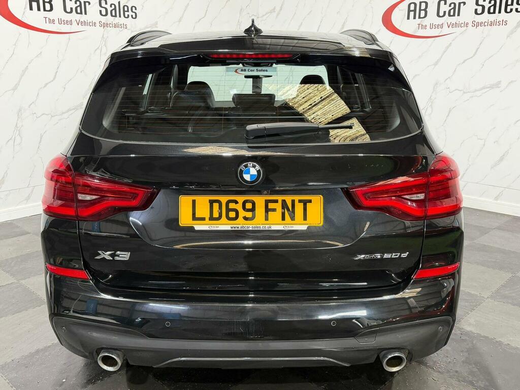 BMW X3 2.0 20D M Sport Xdrive Euro 6 Ss LD69FNT Black #3