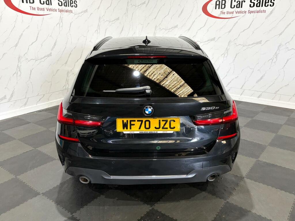 BMW 3 Series 2.0 330E 12Kwh M Sport Touring Euro 6 Ss 5 WF70JZC Black #3