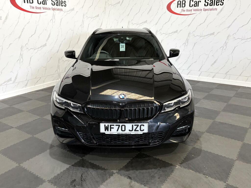 BMW 3 Series 2.0 330E 12Kwh M Sport Touring Euro 6 Ss 5 WF70JZC Black #2