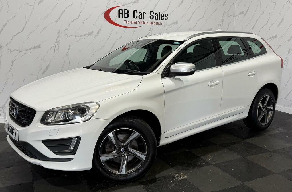 Volvo XC60 2.4 D4 R-design Lux Nav Geartronic Awd Euro 5 White