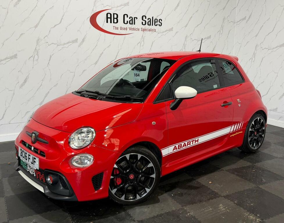 Abarth 595 1.4 T-jet Competizione Euro 6 Red