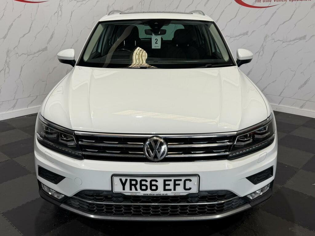 Volkswagen Tiguan 2.0 Tdi Bluemotion Tech Sel Dsg 4Motion Euro 6 S YR66EFC White #2
