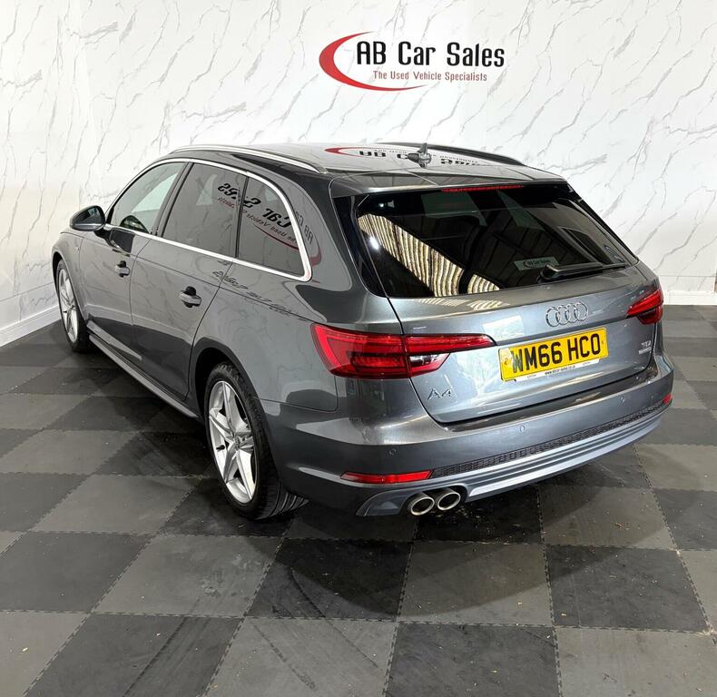 Audi A4 Avant 2.0 Tdi S Line S Tronic Quattro Euro 6 Ss Grey #6