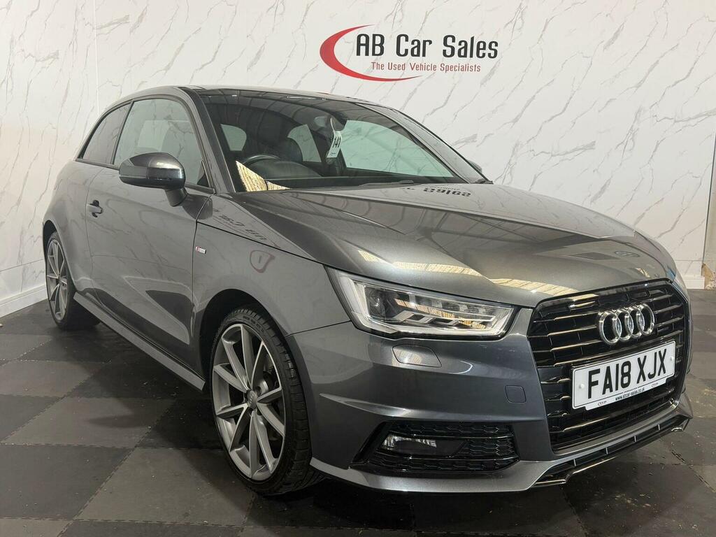 Audi A1 1.4 Tfsi Black Edition Euro 6 Ss Nav FA18XJX Grey #4
