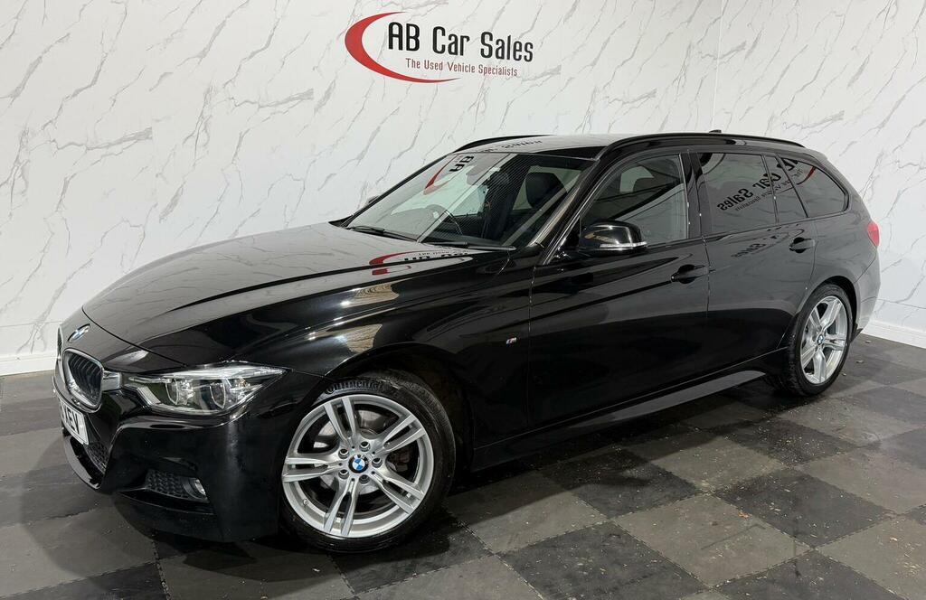 BMW 3 Series 2.0 320D M Sport Touring Euro 6 Ss Black