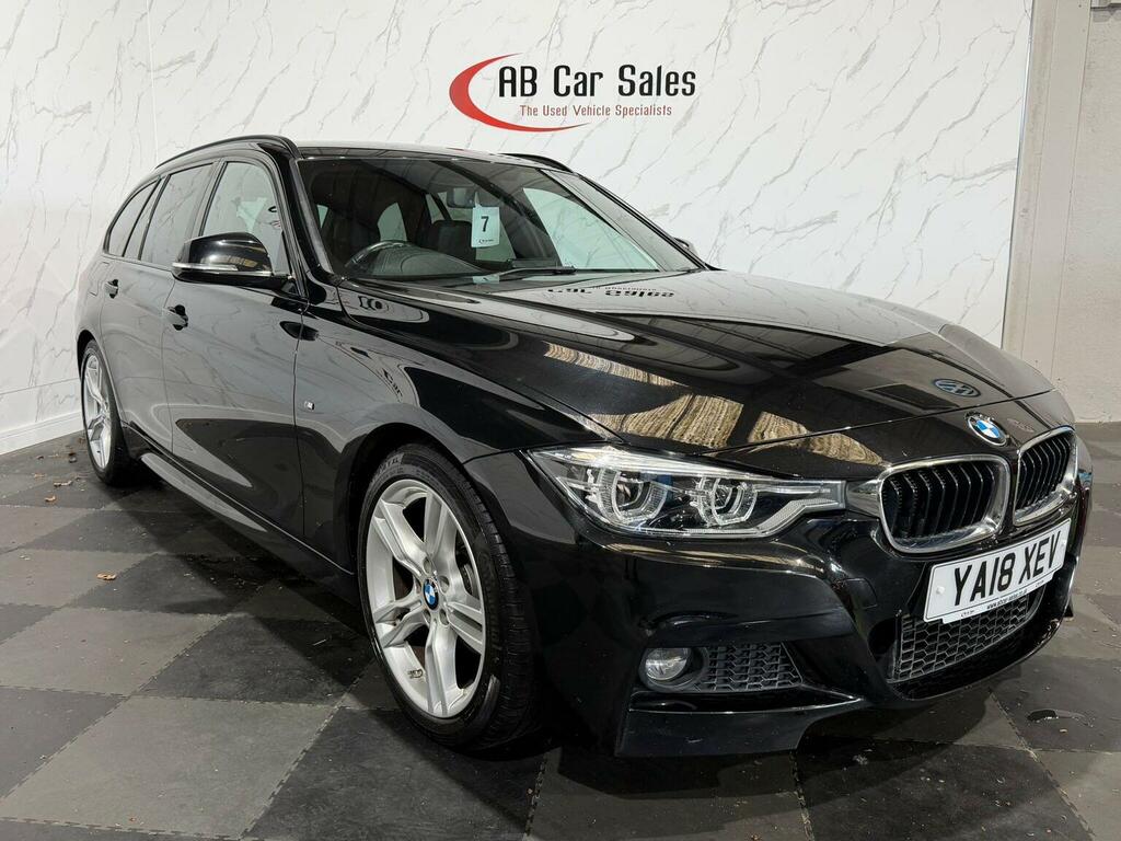 BMW 3 Series 2.0 320D M Sport Touring Euro 6 Ss YA18XEV Black #4