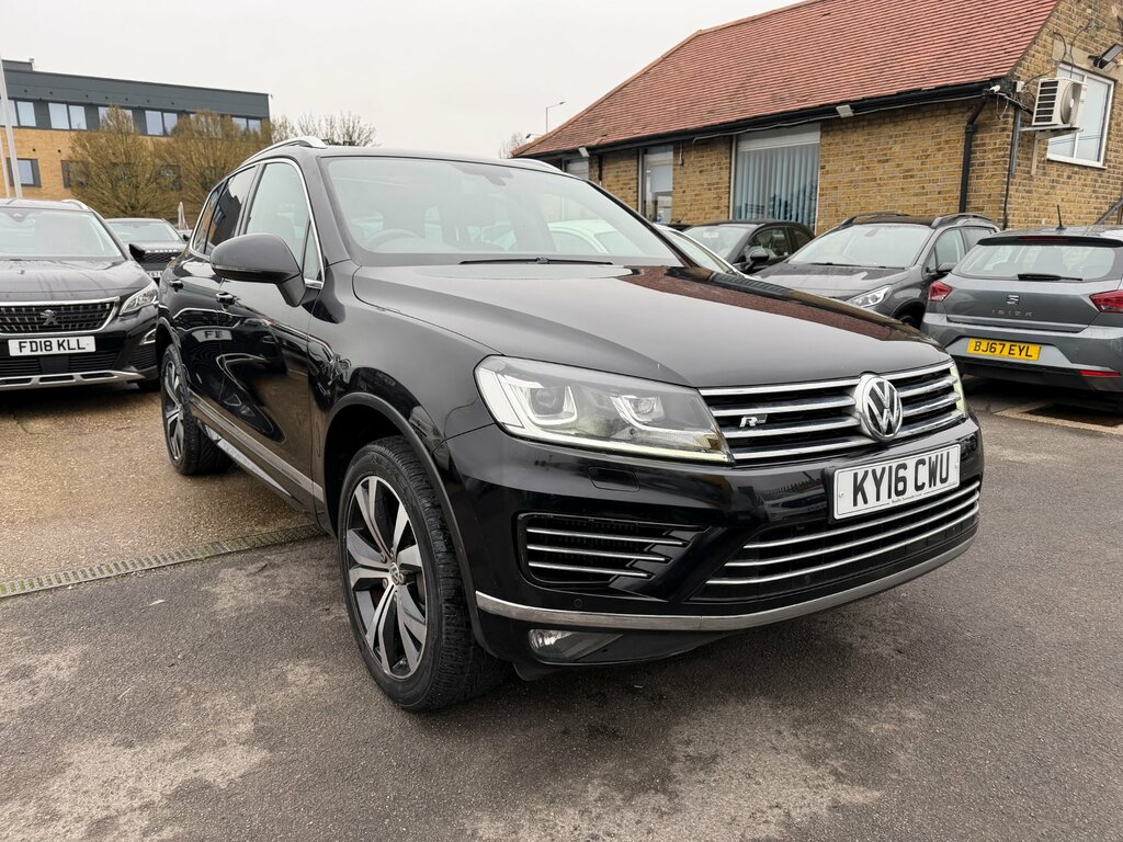 Volkswagen Touareg 3.0 Tdi V6 Bluemotion Tech R-line Suv T Black #5