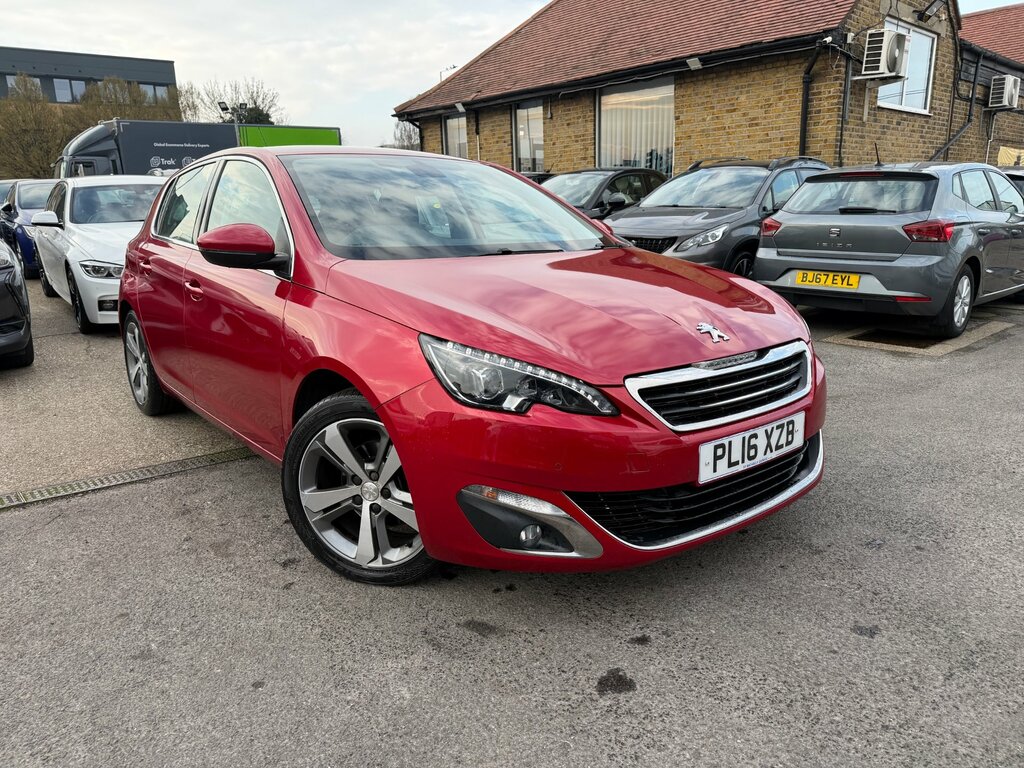 Peugeot 308 1.2 Puretech Allure Hatchback Eat Euro Red