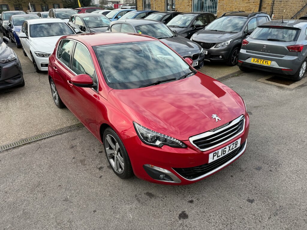Peugeot 308 1.2 Puretech Allure Hatchback Eat Euro PL16XZB Red #4