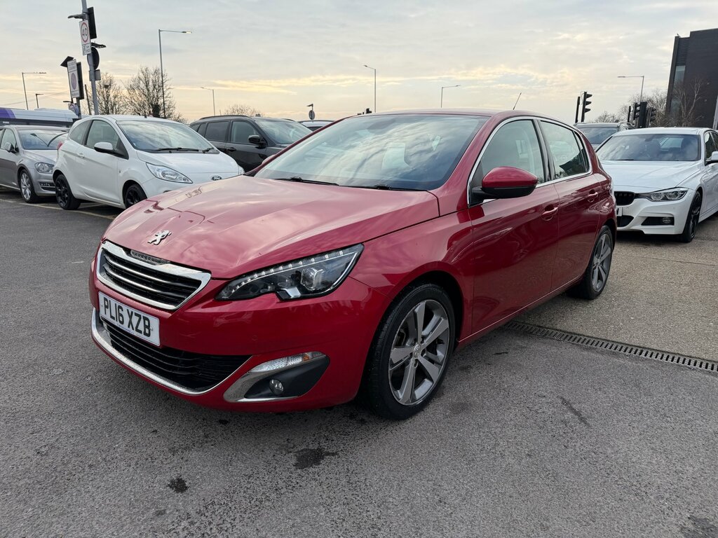 Peugeot 308 1.2 Puretech Allure Hatchback Eat Euro PL16XZB Red #3