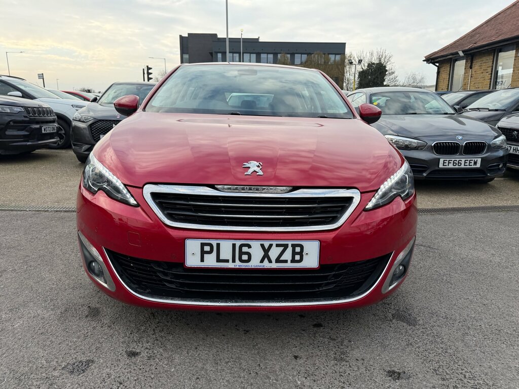 Peugeot 308 1.2 Puretech Allure Hatchback Eat Euro PL16XZB Red #5