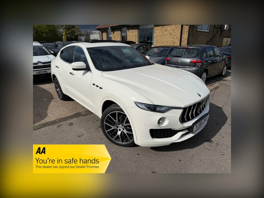 Maserati Levante 3.0D V6 Suv Zf 4Wd Euro 6 Ss 275 Ps White