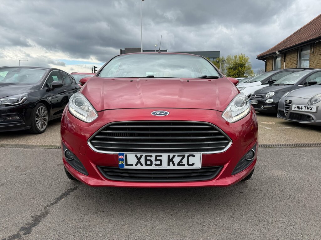 Ford Fiesta 1.0T Ecoboost Zetec Hatchback Eu LX65KZC Red #5